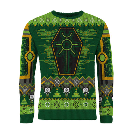 Warhammer 40,000: Nefarious Necron Christmas Jumper