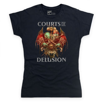 Flesh-eater Courts Logo Fitted T Shirt