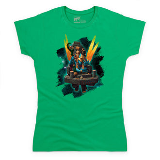 Seraphon Skink Starseer Fitted T Shirt