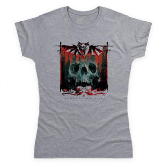 Skull Fitted T Shirt