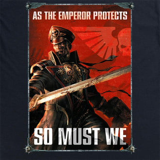 Premium Astra Militarum The Emperor Protects T Shirt