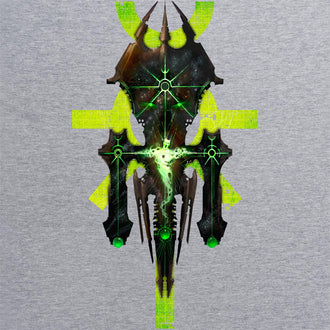 Premium Necrons Silent King Icon Design T Shirt