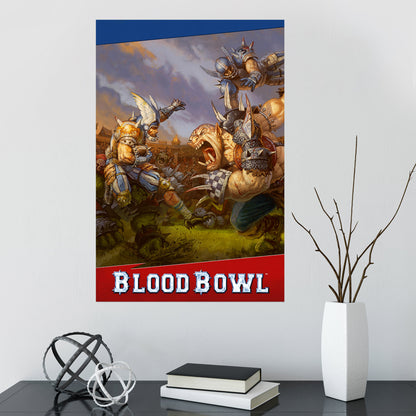 Blood Bowl Morg'N'Thorg V Griff Oberwald Poster