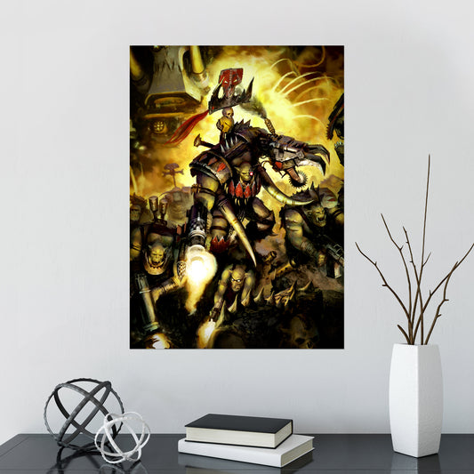 Ork Warboss Poster