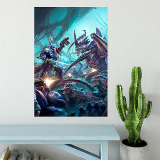 Warhammer 40,000: Leviathan Battle Poster