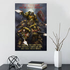 Imperial Fists Slogan Poster