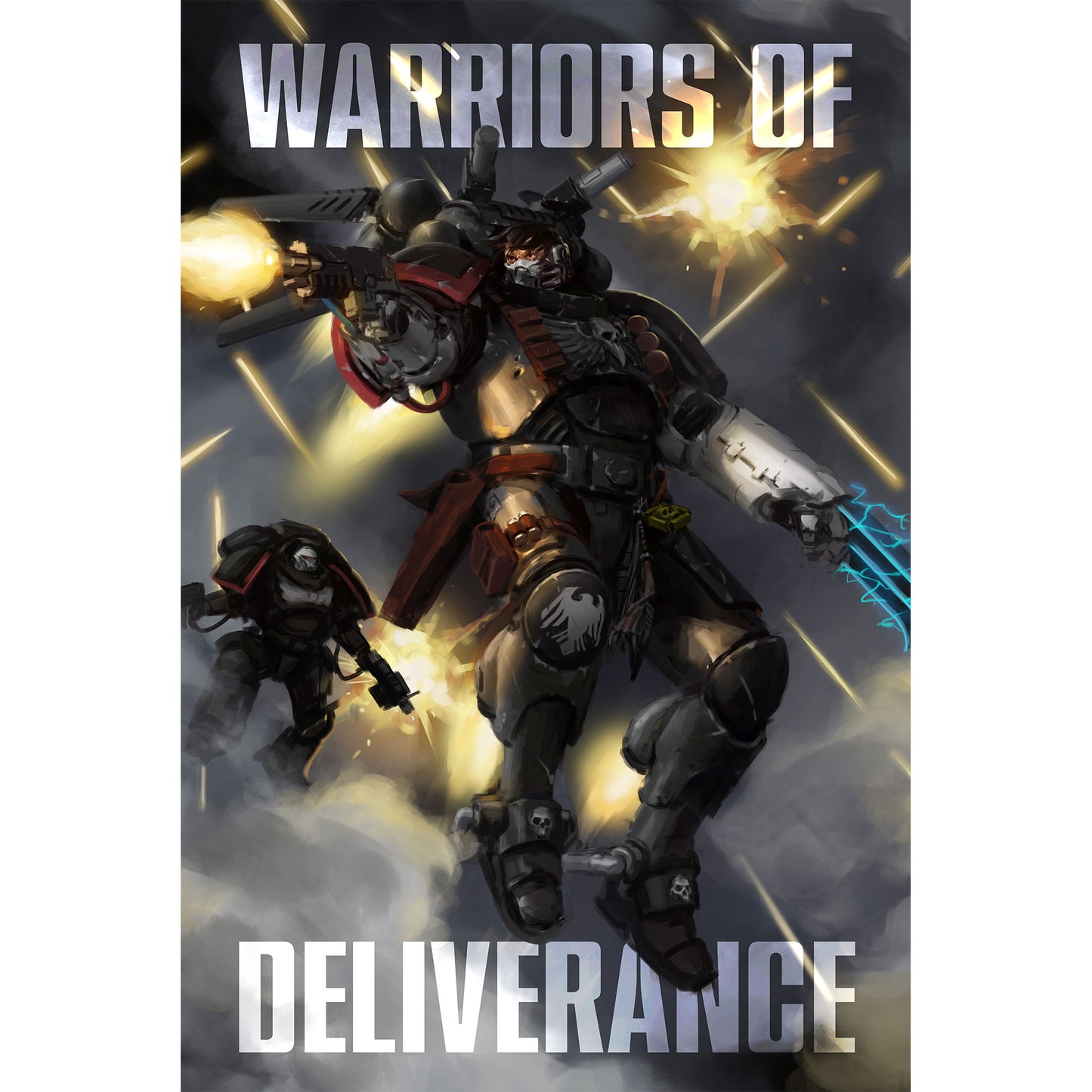 Raven Guard Kayvaan Shrike Slogan Poster